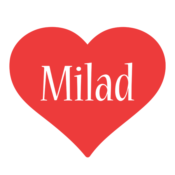 Milad love logo