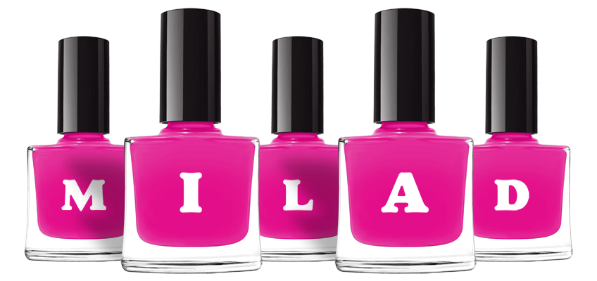 Milad nails logo