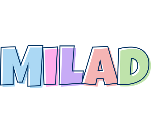 Milad pastel logo