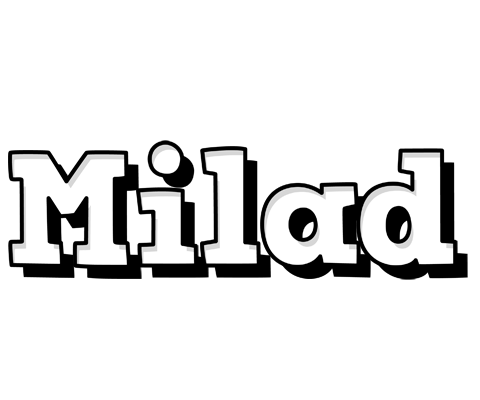 Milad snowing logo