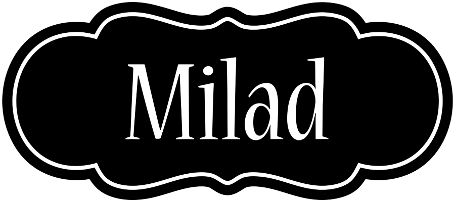 Milad welcome logo