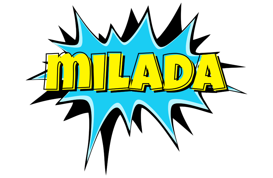 Milada amazing logo