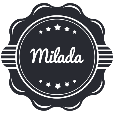 Milada badge logo