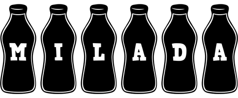 Milada bottle logo