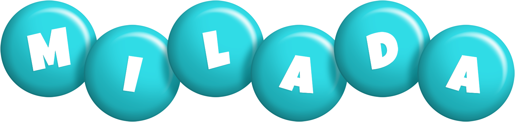 Milada candy-azur logo