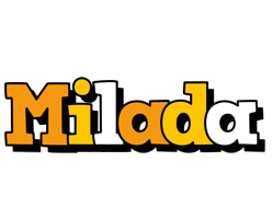 Milada cartoon logo