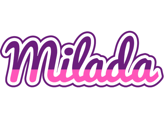 Milada cheerful logo