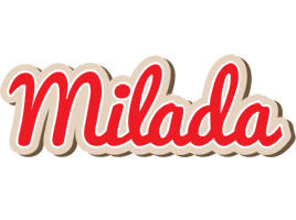 Milada chocolate logo