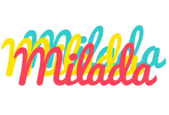 Milada disco logo