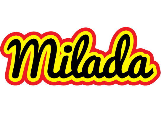 Milada flaming logo