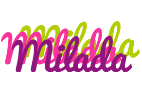 Milada flowers logo