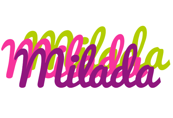 Milada flowers logo