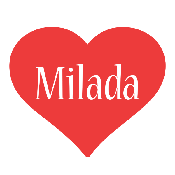 Milada love logo