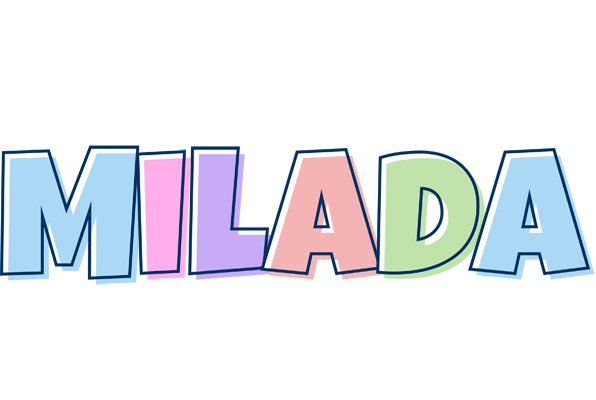 Milada pastel logo