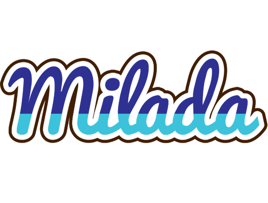 Milada raining logo