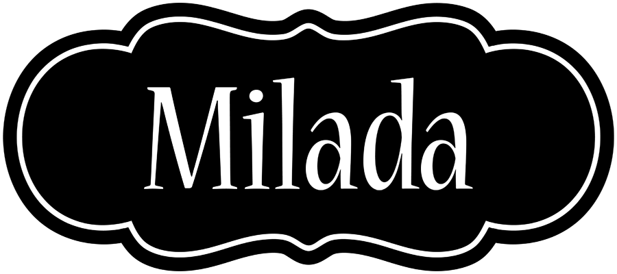 Milada welcome logo