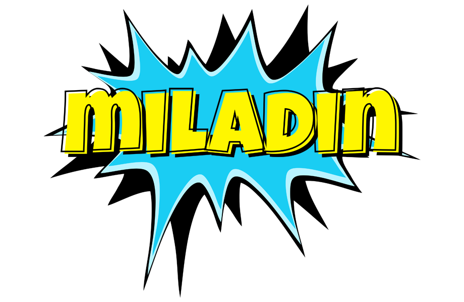 Miladin amazing logo