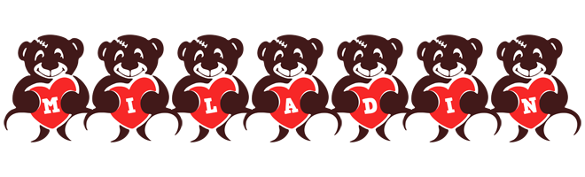 Miladin bear logo