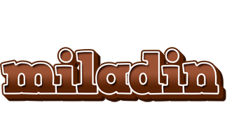 Miladin brownie logo