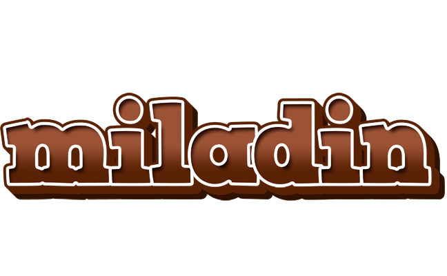 Miladin brownie logo