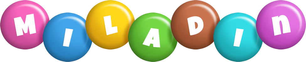 Miladin candy logo