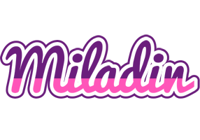 Miladin cheerful logo