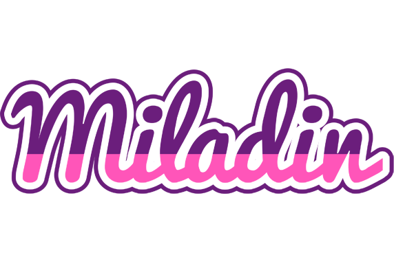 Miladin cheerful logo