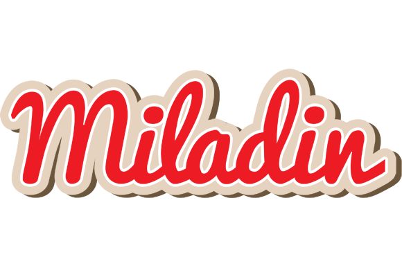 Miladin chocolate logo