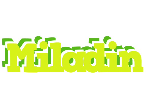 Miladin citrus logo
