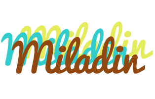 Miladin cupcake logo