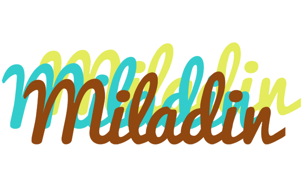Miladin cupcake logo
