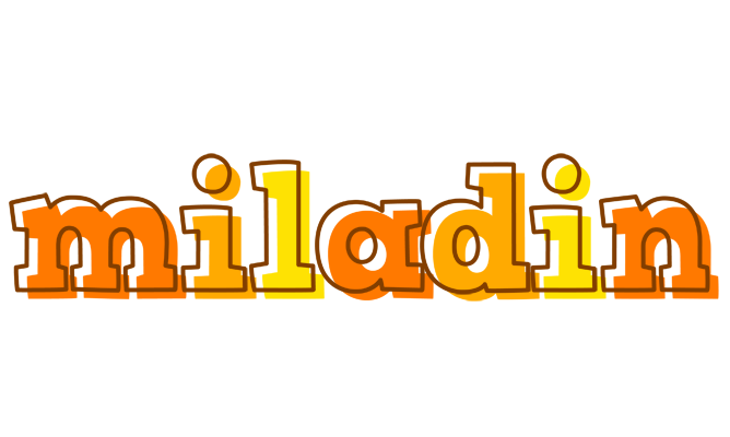 Miladin desert logo