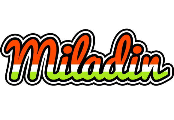 Miladin exotic logo