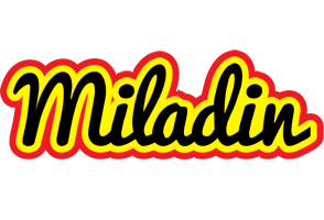 Miladin flaming logo
