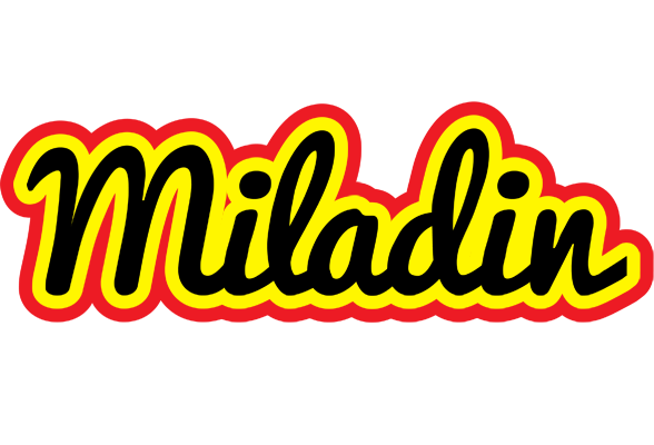 Miladin flaming logo
