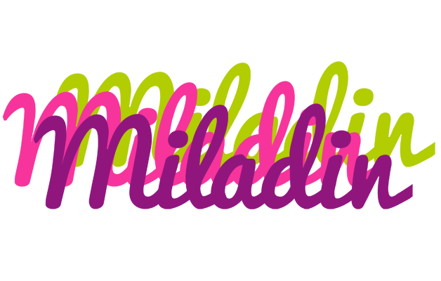Miladin flowers logo