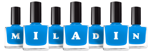 Miladin glossy logo