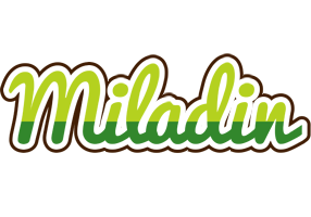 Miladin golfing logo