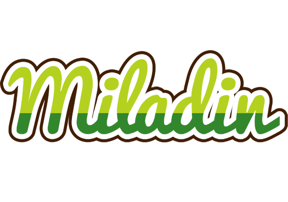 Miladin golfing logo