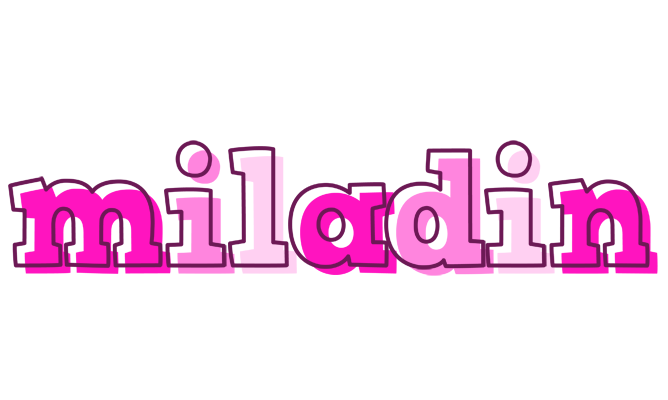 Miladin hello logo