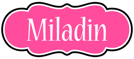 Miladin invitation logo