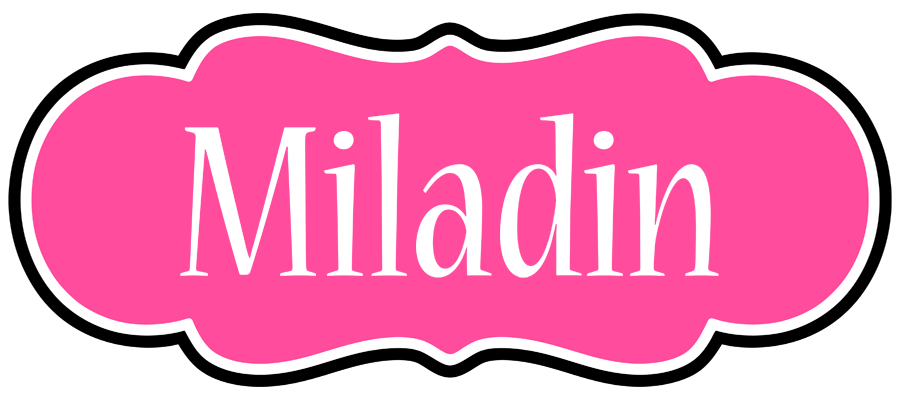 Miladin invitation logo