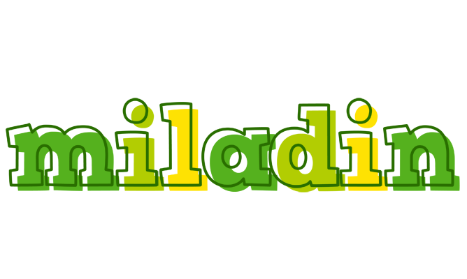 Miladin juice logo