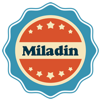 Miladin labels logo