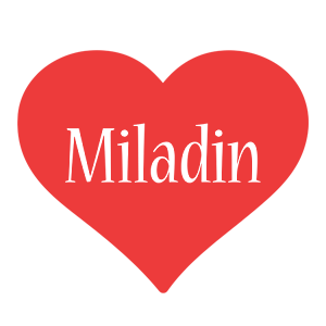 Miladin love logo