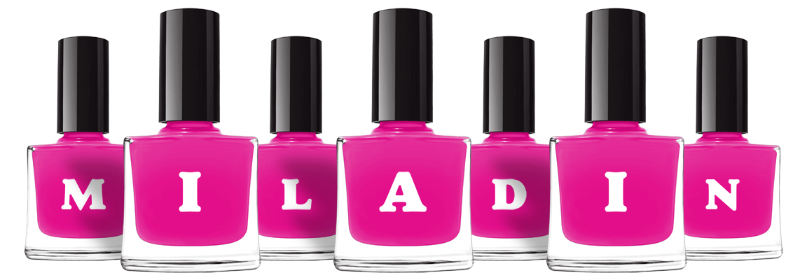 Miladin nails logo