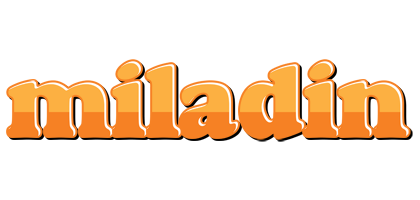 Miladin orange logo