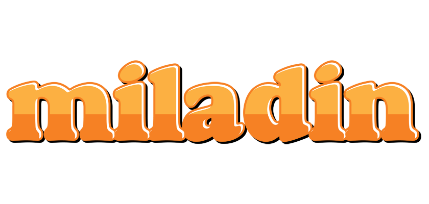 Miladin orange logo