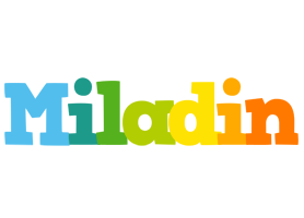 Miladin rainbows logo