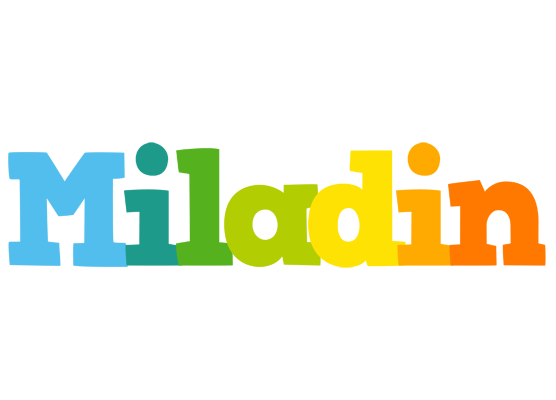 Miladin rainbows logo